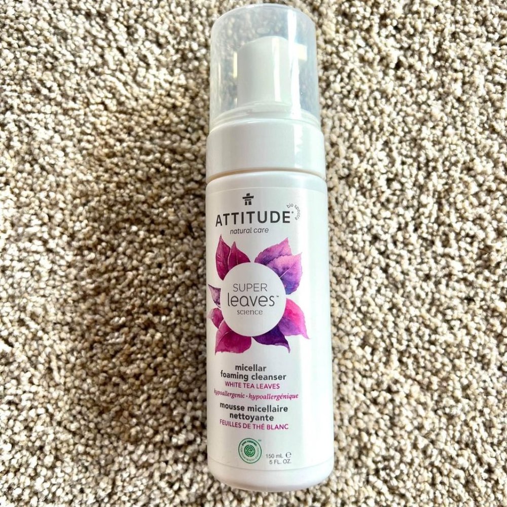 ATTITUDE Super leaves™ Micellar foaming Face Wash cleanser